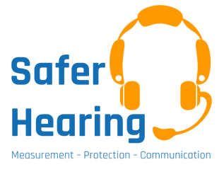 Safer Hearing logo Measurement - Protection - Communication
